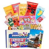 ASIA Snack Box – Original Korea & Japan Snacks & Drinks | Süß & salzig | Mit Kultur-Guide auf Deutsch | (Korea Snack Box)