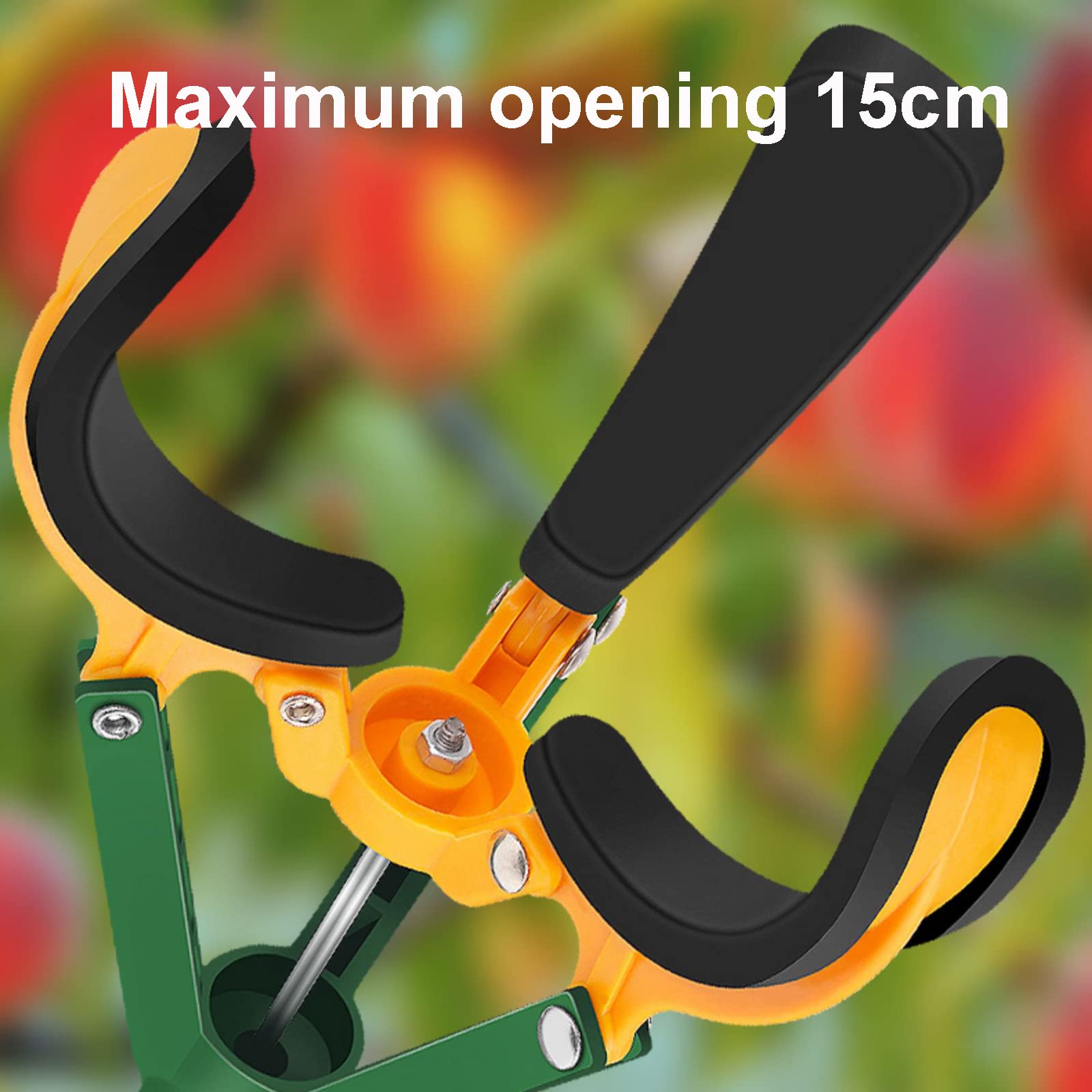 Recoge Frutas Telescopico, Poste para Recoger Frutas, Recogedor de Árboles Frutales, Extensión de 4, 9 Pies