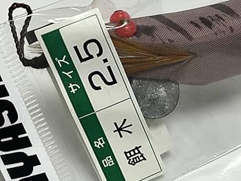 Amazon.co.jp: A ハヤシ エギ 餌木 2.5号 林釣漁具製作所