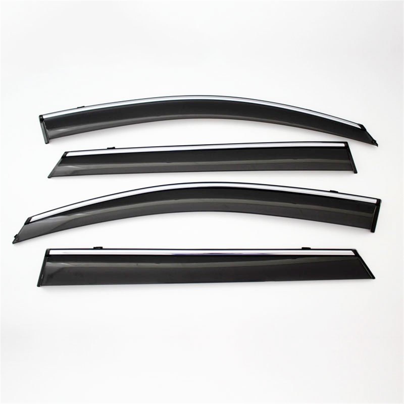 Car Styling Side Windows Visor Rain Eyebrow Vent Awnings Smoke Guard Accessories for Peugeot 4008 2012-2016