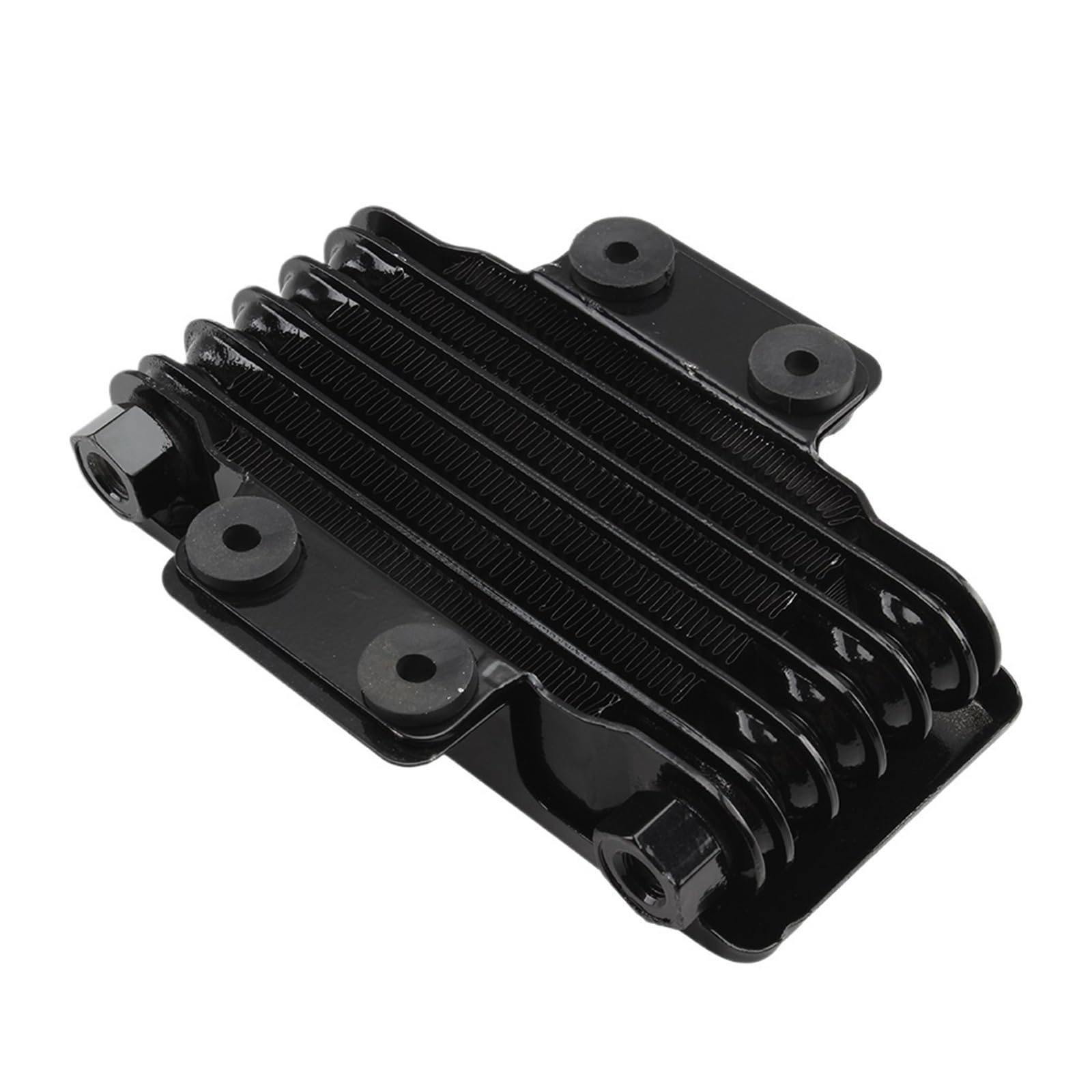 Chłodnica silnika Do chłodnicy oleju motocyklowego o pojemności 125 cm3, Motocross, Pit Bike, Uniwersalna aluminiowa Chłodnica Oleju(Black M10)