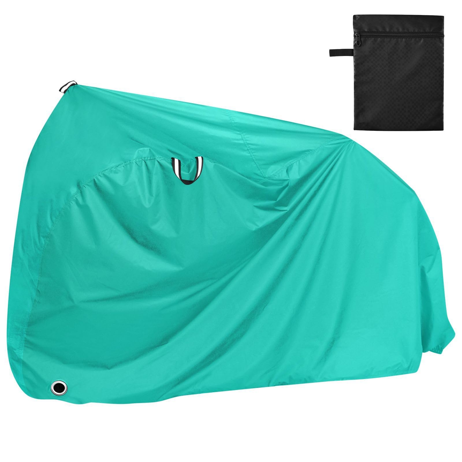 Copertura per bici da esterno verde blu resistente ai raggi UV per bici da strada accessori
