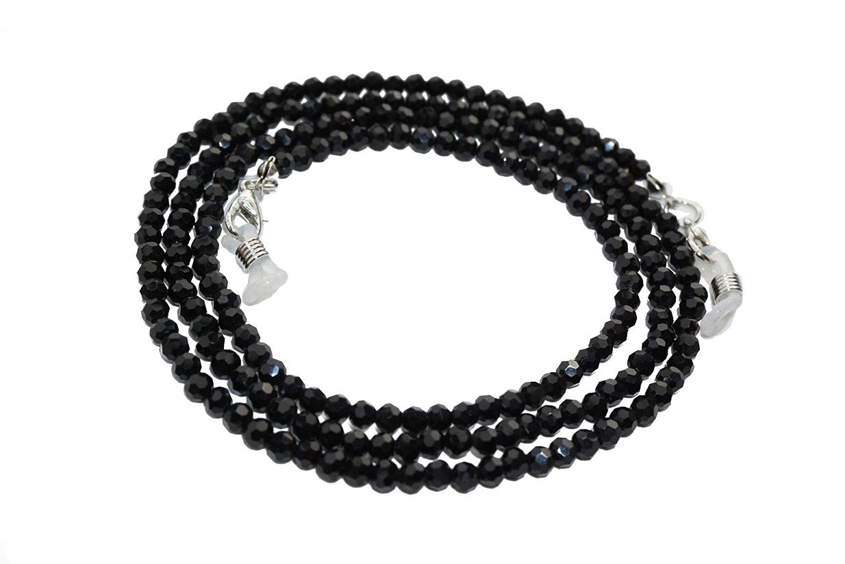 Beaded Eyeglasses Chain for Women, Sunglasses Chain, Reading Glasses Holder,Lanyard for Face Mask, Crystral Glass Beads