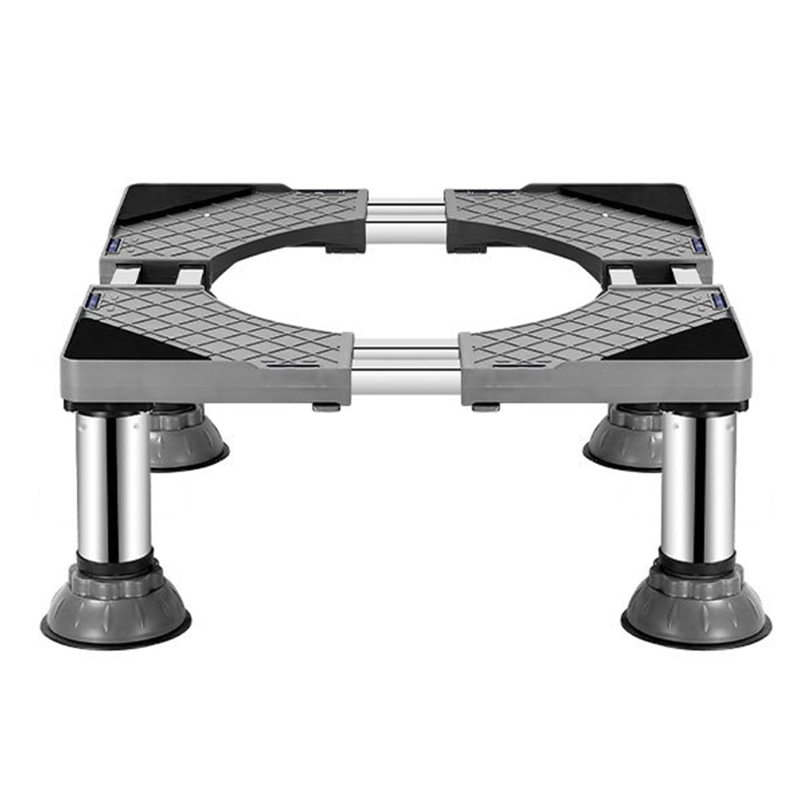 Elnwnnkc Washer Stand Base Antislip Height Adjustable Washing Machine Stand Stainless Steel Bracket for Refrigerator Accessories Easy Installation Leveling