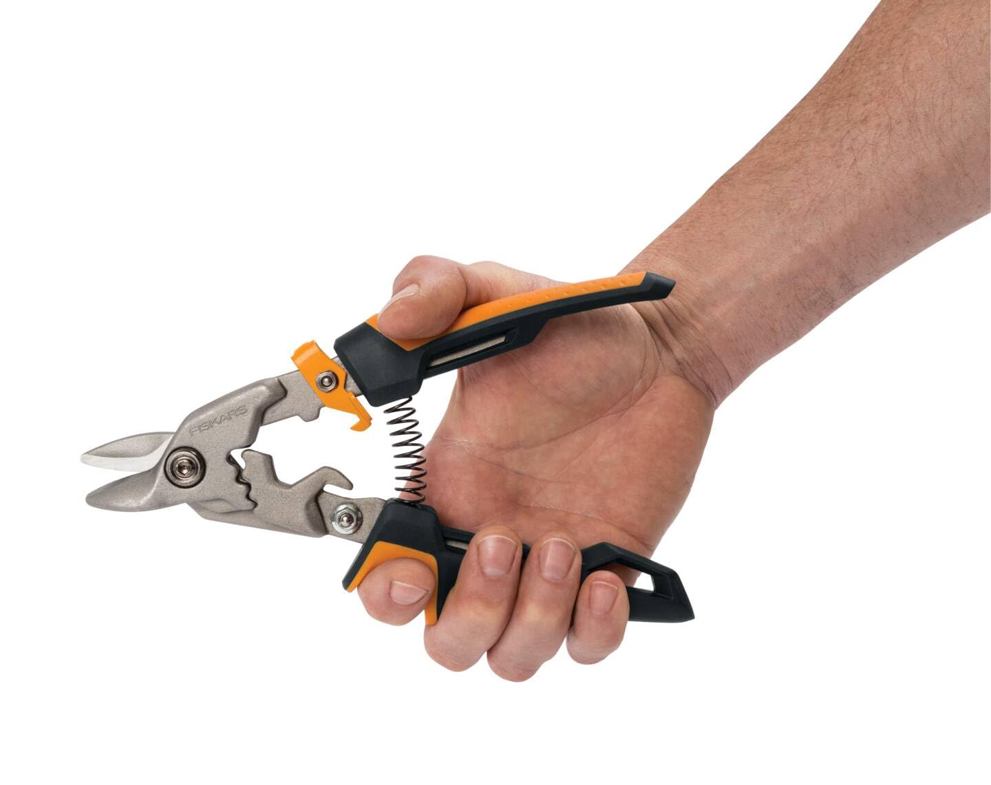 Fiskars Bulldog PowerGear Tijeras cortachapas 23,2 cm Negro Naranja