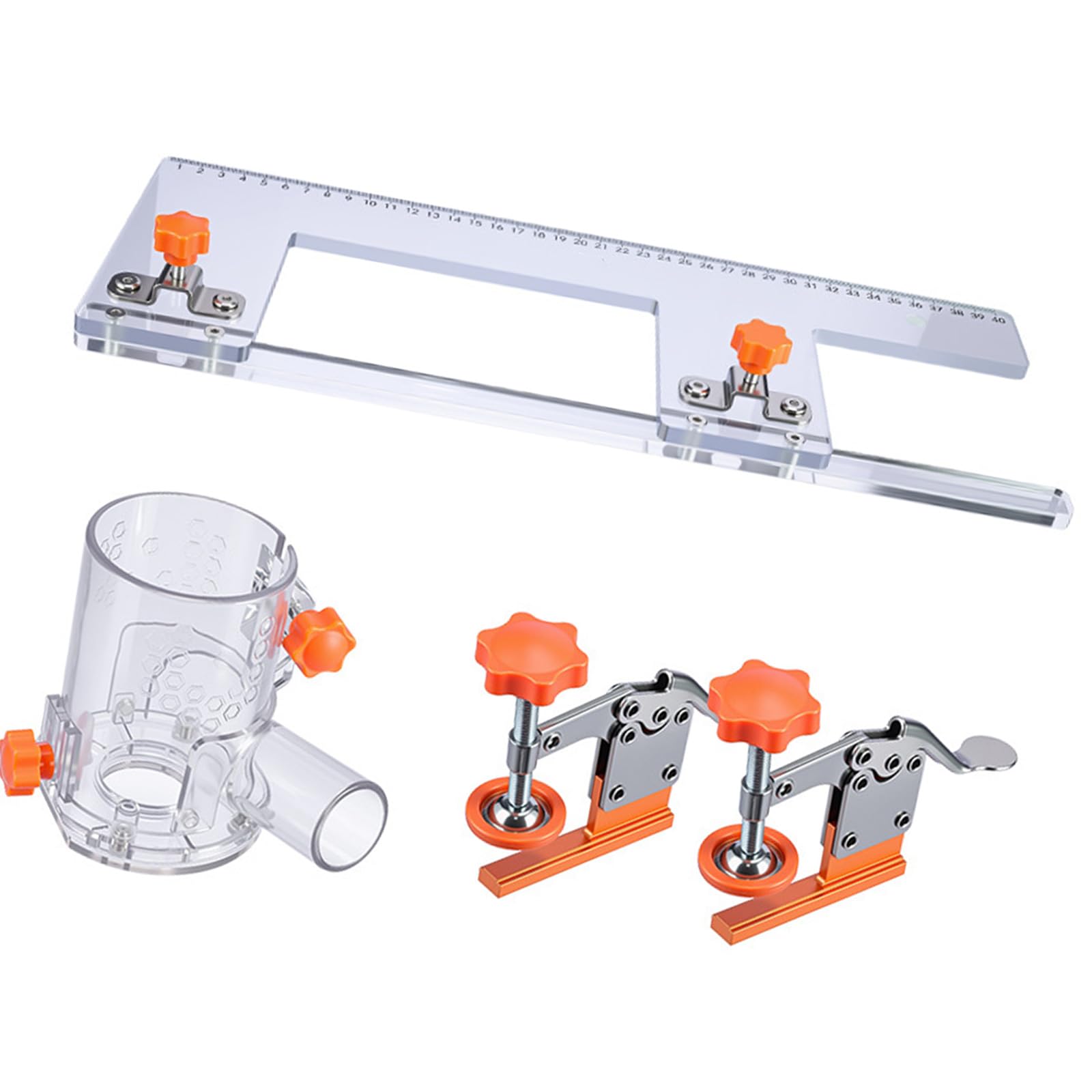Piceioep Set D Cabinet Jig Cabinet Handle Jig For Door Drawer Adjustable Mount Guide For Installation Alignment Tool Box Home Woodworking Template