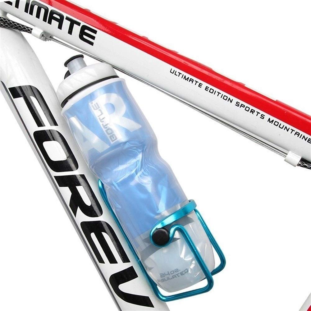 Adapter koszyka na bidon Stop aluminium Uchwyt rowerowy na bidon Rowerowy koszyk na bidon Sportowy wspornik stojaka na bidon Akcesoria rowerowe Akcesoria rowerowe (różowy)