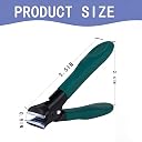 HAVERION Wide Jaw Toenail Clippers for Thick Nails, Heavy Duty Nail Cutter for Seniors Men Women, Ultra Sharp Stainless Steel Nail Clipper for Hard Toenails gallery image