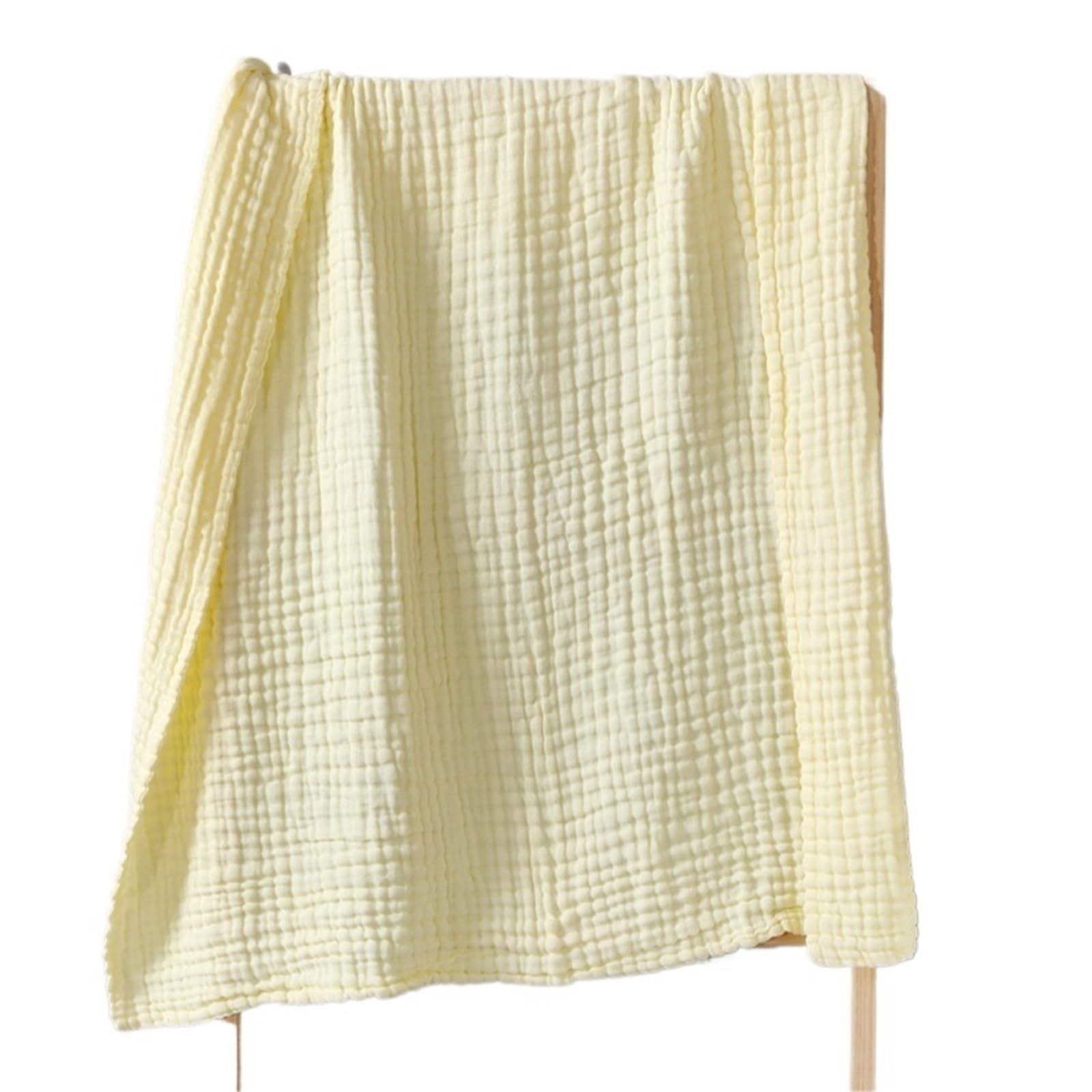 Muslin Throw Blanket 6-Layer Breathable, Multicolor, Multiple Sizes(Color9,150x200cm)