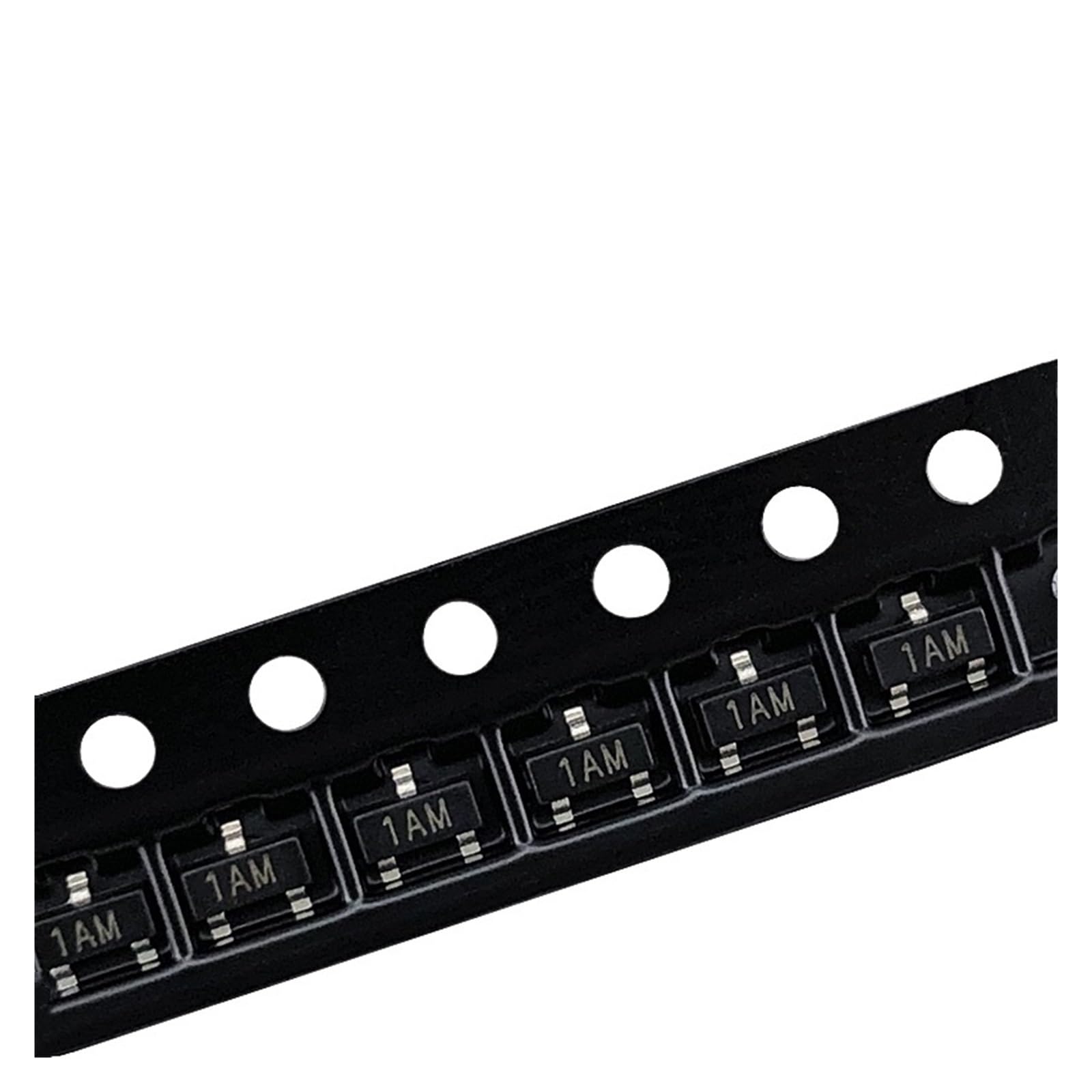 (100 Pcs)(10 Pcs) (1000 Pcs) MMBT3904 1AM SOT-23 2N3904 3904 SMD Triode NPN Signal Transistor 40V 200mA(Green)