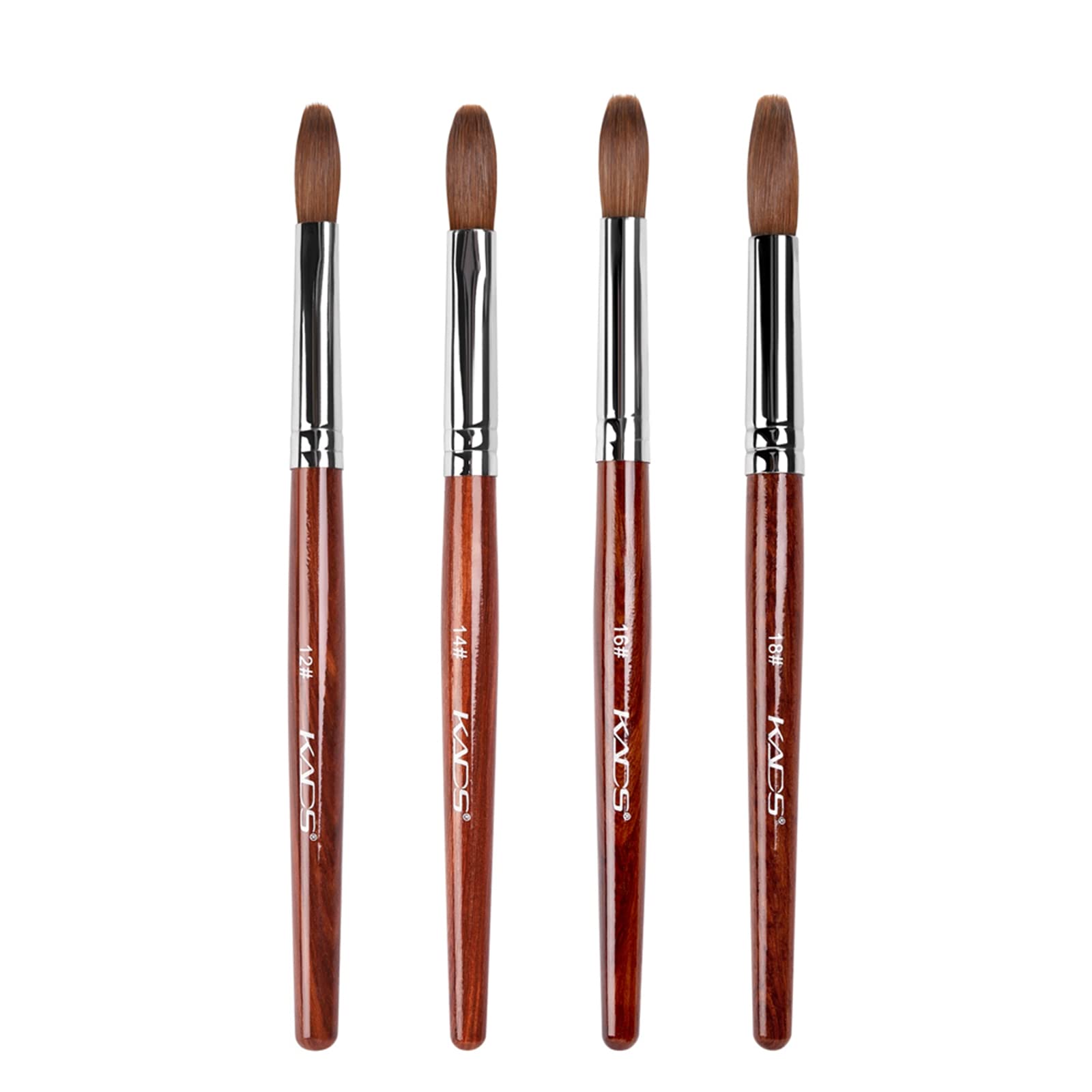 KADS ネイルアクリルブラシ 4本入り ジェルネイル用筆 コリンスキー製 ネイルアートブラシ (セット) Amazon | KADS ネイルアクリルブラシ 4本入り ジェルネイル用筆