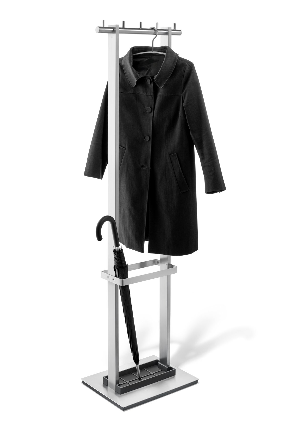 ZACK 50684 "VESTOR" Garderobe, Edelstahl matt