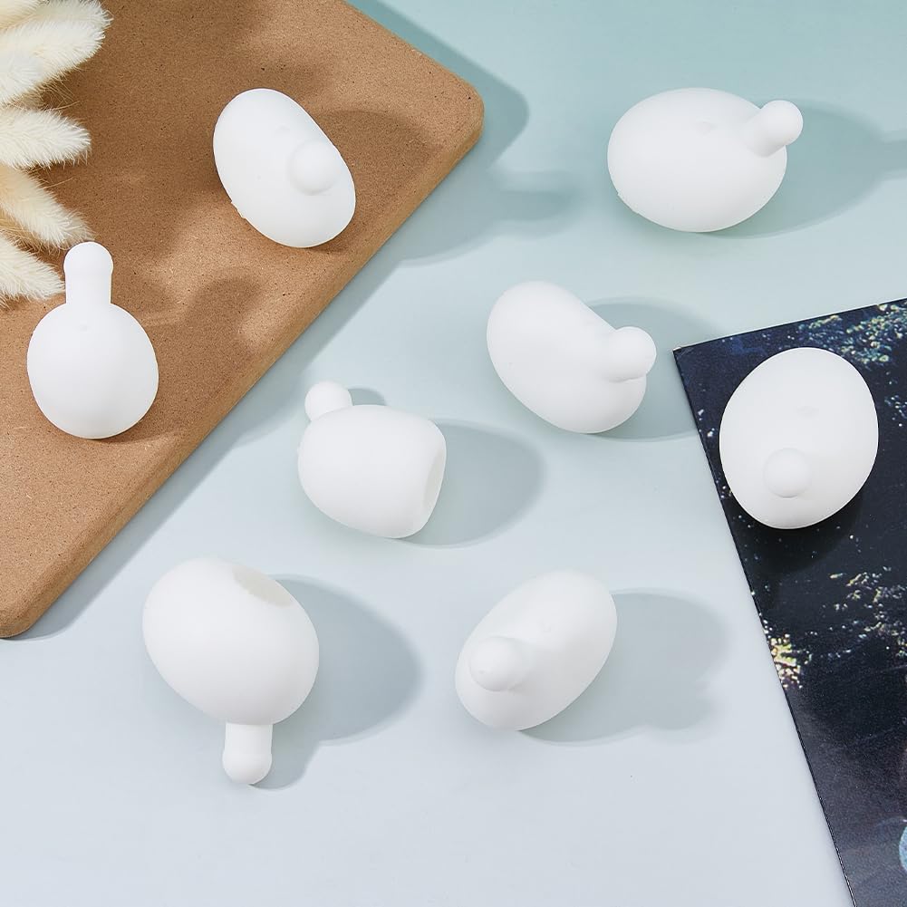 SUPERFINDINGS 30 piezas 3 estilos juguetes antiestrés prensado accesorios sensoriales inserción burbujas para hacer muñecas DIY gancho reemplazo de inserciones burbuja