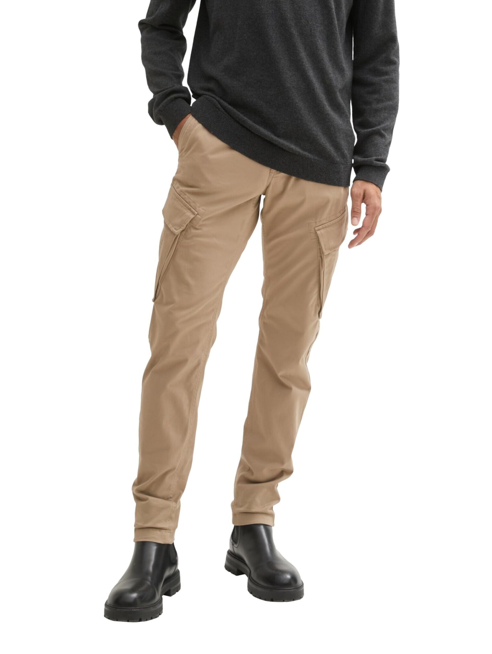 TOM TAILOR Men's Tapered Cargo Trousers