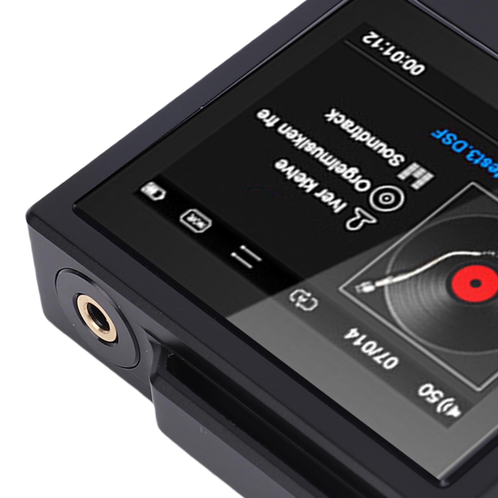 Cocoarm Lettore MP3 HiFi Lettore Audio Digitale in Lega di Zinco 16 GB Bluetooth 5.4 DSD FLAC Riproduzione Senza Perdita di Audio 20 Ore per Audiofili Auto da Viaggio e Ascolto Domestico (Scheda di