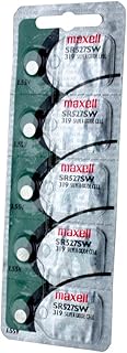 5pk Maxell SR527SW SR64 319 SR527 Silver Oxide Watch Battery