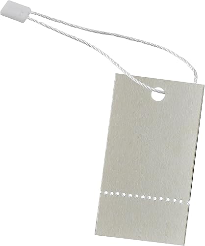 Miniatura 5 de 1000 unidades de 7 pulgadas de etiqueta colgante de cadena de cierre a presión, lazos de gancho para fijar rápidamente etiqueta de nailon para ropa,