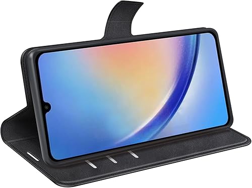 Miniatura 4 de Funda con tapa para Samsung A34 5G Wallet PU Funda protectora magnética para teléfono móvil Samsung Galaxy A34 5G A346M Folio Book Cover con soporte