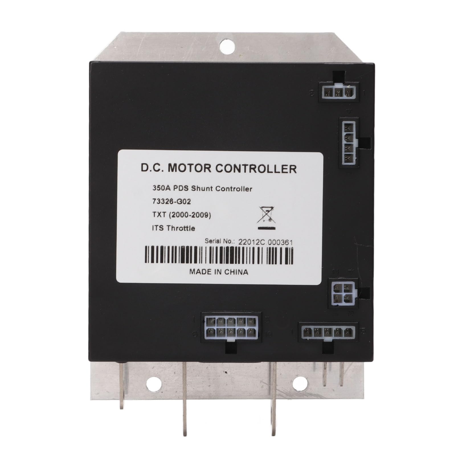 Schwarz 73326G07 Motor Controller, 36V 350A, Ersatz für EZGO TXT Electric PDS Cart 2000-2009