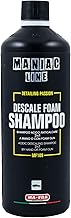 Ma-Fra, Maniac Car Detailing Line, Descale Foam Shampoo, Acid Anti-Limescale Shampoo 2in1 Hand or Foam Gun, Eliminates Contaminations of Limescale Caused by Water Stains or Sandy Rains, Size 1000 ml