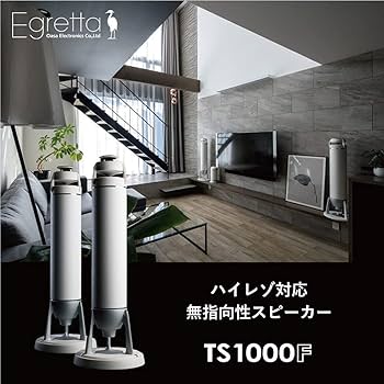 Egretta エグレッタ スピーカー バスレフ・タワー型 リビング 本格 「TS1000」 360°無指向性 アンプ非搭載 フロアスピーカー (スパークルホワイ Amazon.co.jp: Egretta エグレッタ スピーカー バスレフタワー型