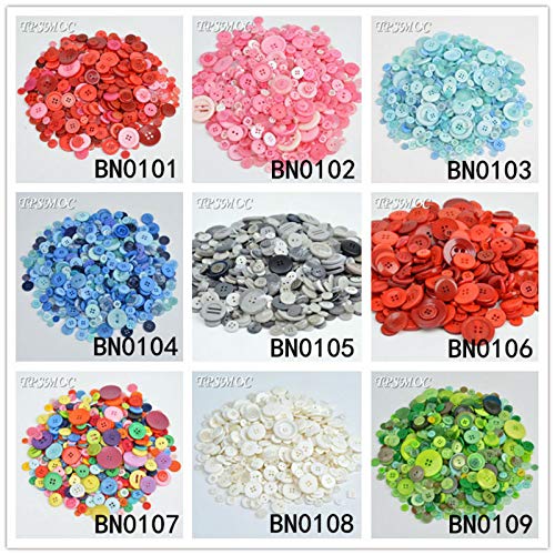 Rosa Serie 50 Grammi Cucire 2 Fori Misti Promozioni Bottoni Resina Cucito Scrapbook FAI DA TE Fare-BN0104