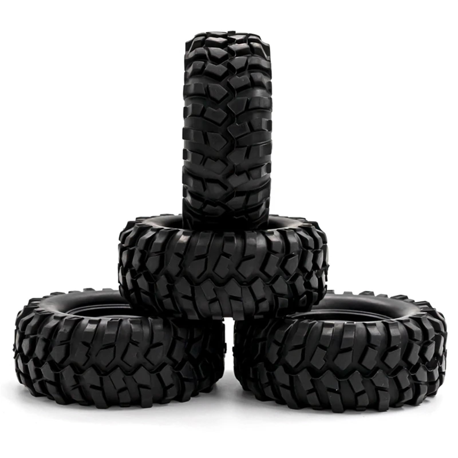 Compatibile Con TRX4 Per Axial SCX10 90046 SCX10 III AXI03007 AXI03003 4 Pezzi 96 * 38mm Cerchione E Pneumatici Da 1,9 Pollici 1/10 RC Crawler Car RC Car Ruota