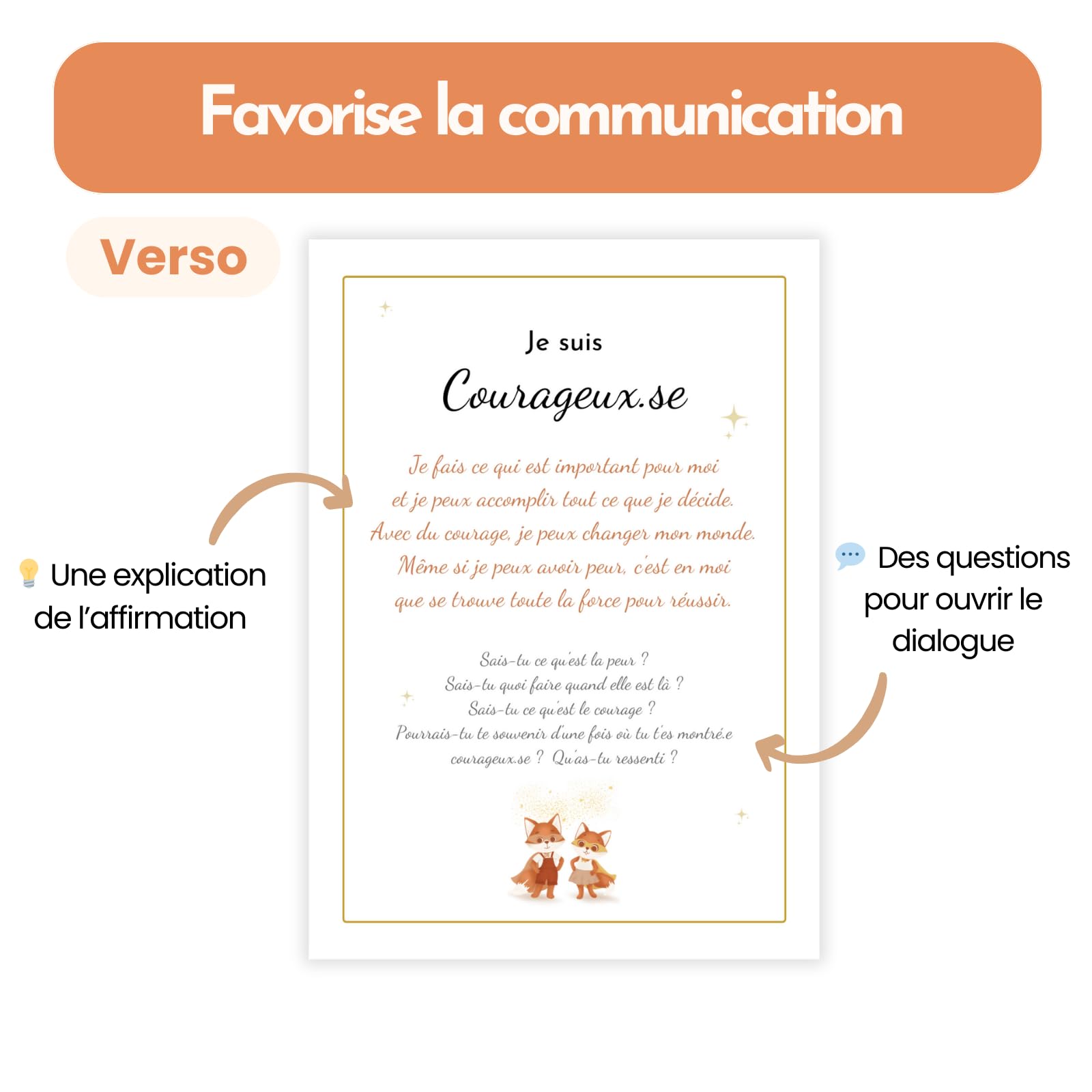Les cartes d'affirmations positives pour accompagner votre enfant au quotidien dans son