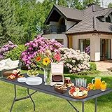 Kesser Buffettisch Tisch klappbar Kunststoff Campingtisch Partytisch Klapptisch - 4