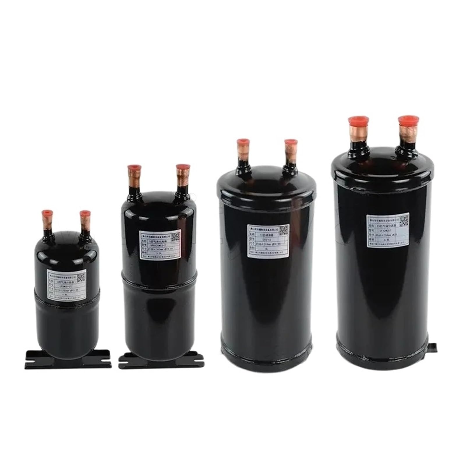2HP 15P Serbatoio Di Stoccaggio Aria Energia Refrigerante Serbatoio Di Stoccaggio Pompa Di Calore Refrigerazione Aria Condizionata Accessori Separazione Gas-liquido(3hp 16 tubes)