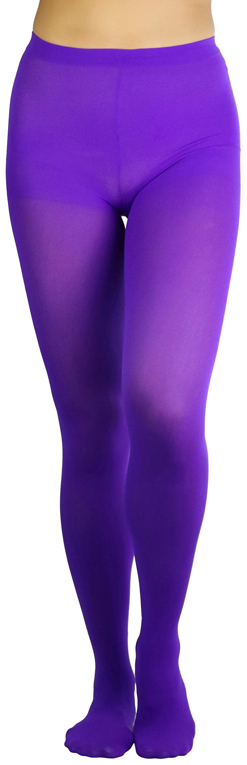 ToBeInStyle Women's Nylon Solid Opaque Pantyhose Tights