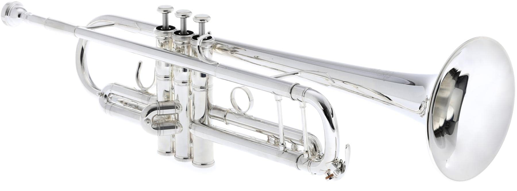 Yamaha YTR-8345II Xeno Professional Bb Trumpet - Large Bore - Gold Brass Bell - Silver Plated