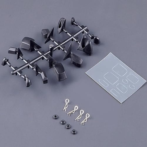 Miniatura 3 de LICHIFIT Kit de espejo retrovisor universal de alta simulación DIY para 110 RC Car Upgrade Parts