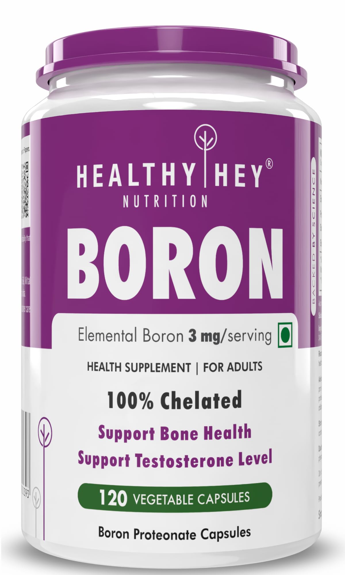 HealthyHey Nutrition Boron -Advanced Chelated - 120 Veggie Capsules - Gluten Free, Non-GMO (B082W5574N) Amazon Price History, Amazon Price Tracker
