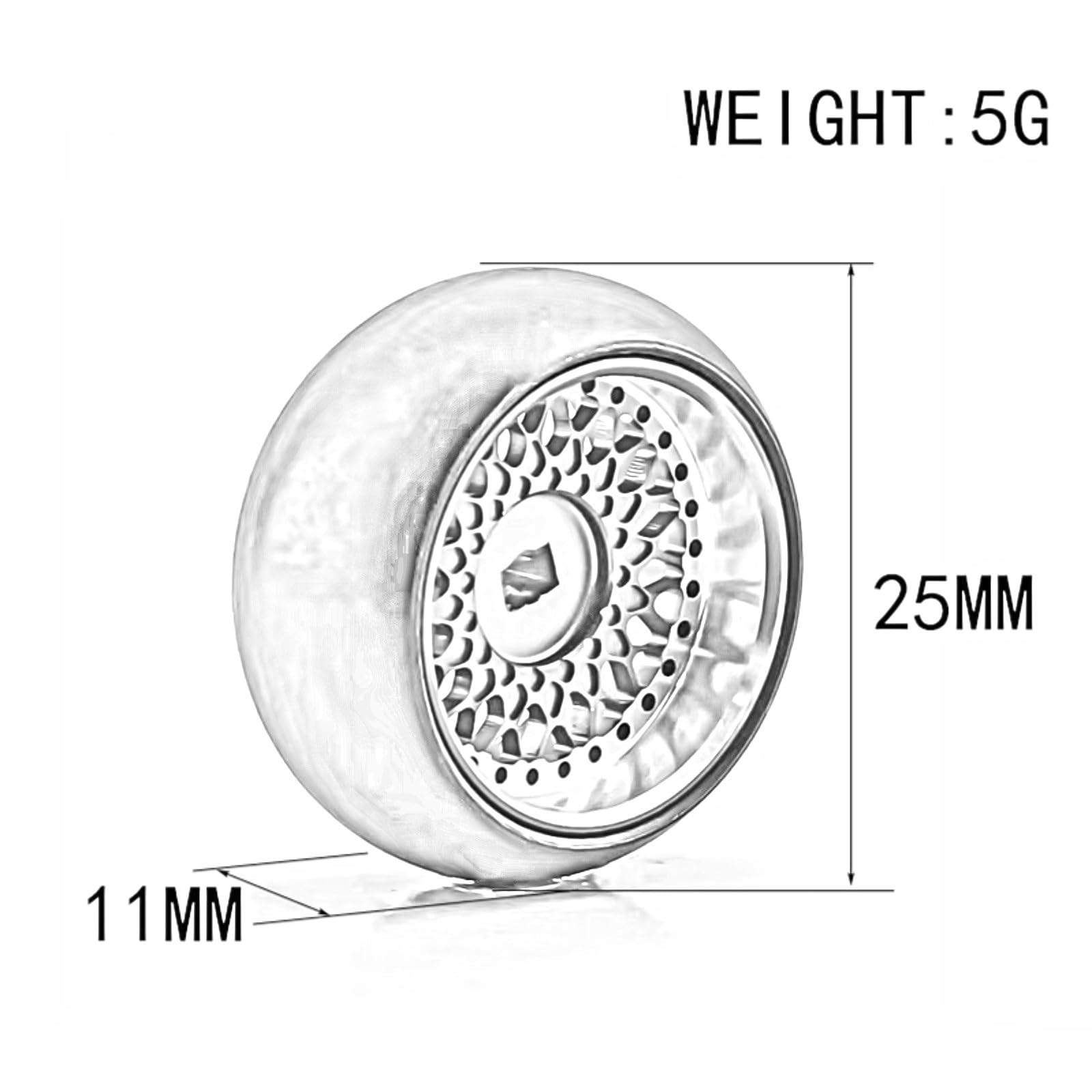 Compatibile Con Wltoys 284131 K969 K989 Per Kyosho Per Mini-Z 1/28 RC Car Upgrades Parts Pneumatici Da Drift In Plastica Cerchioni In Metallo RC Modelli Pezzi