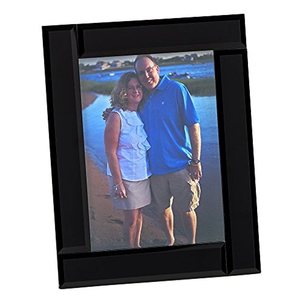 Cadre photo minuit 5x7 Creative Gifts en métal finition haute qualité pour portrait