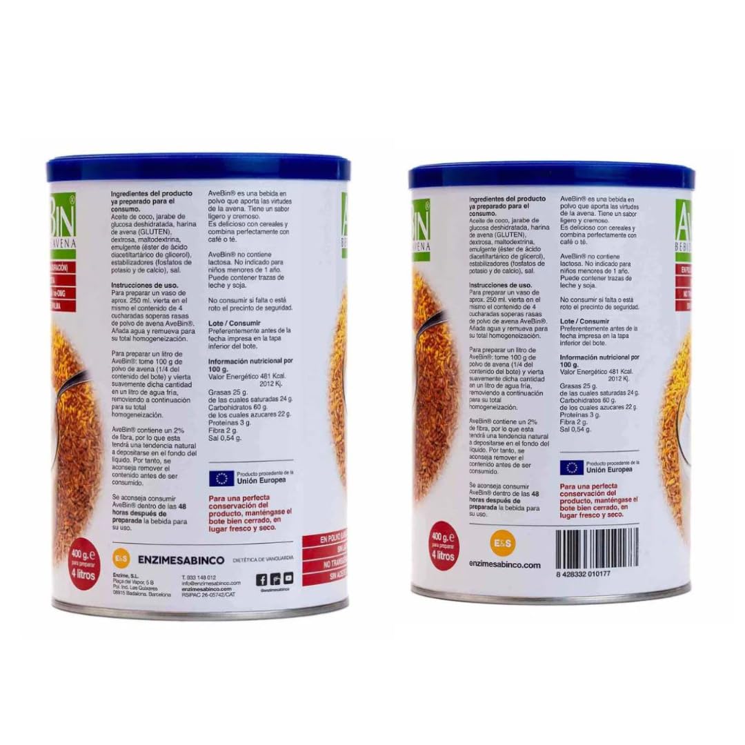 AVEBIN 400 GR PACK 2 UNIDADES