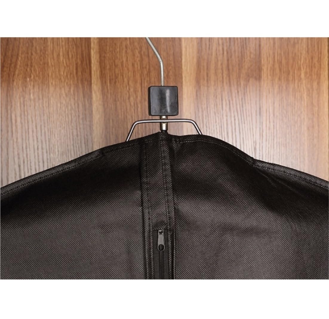 Bolsa de Traje Antipolvo Paquete De 3 Bolsas Para Ropa, Fundas Para Trajes De Viaje, Bolsas Para Vestir, Bolsa Para Ropa Con Ventana Transparente Para Armario Con Cremallera Fundas de Ropa Antipolvo (