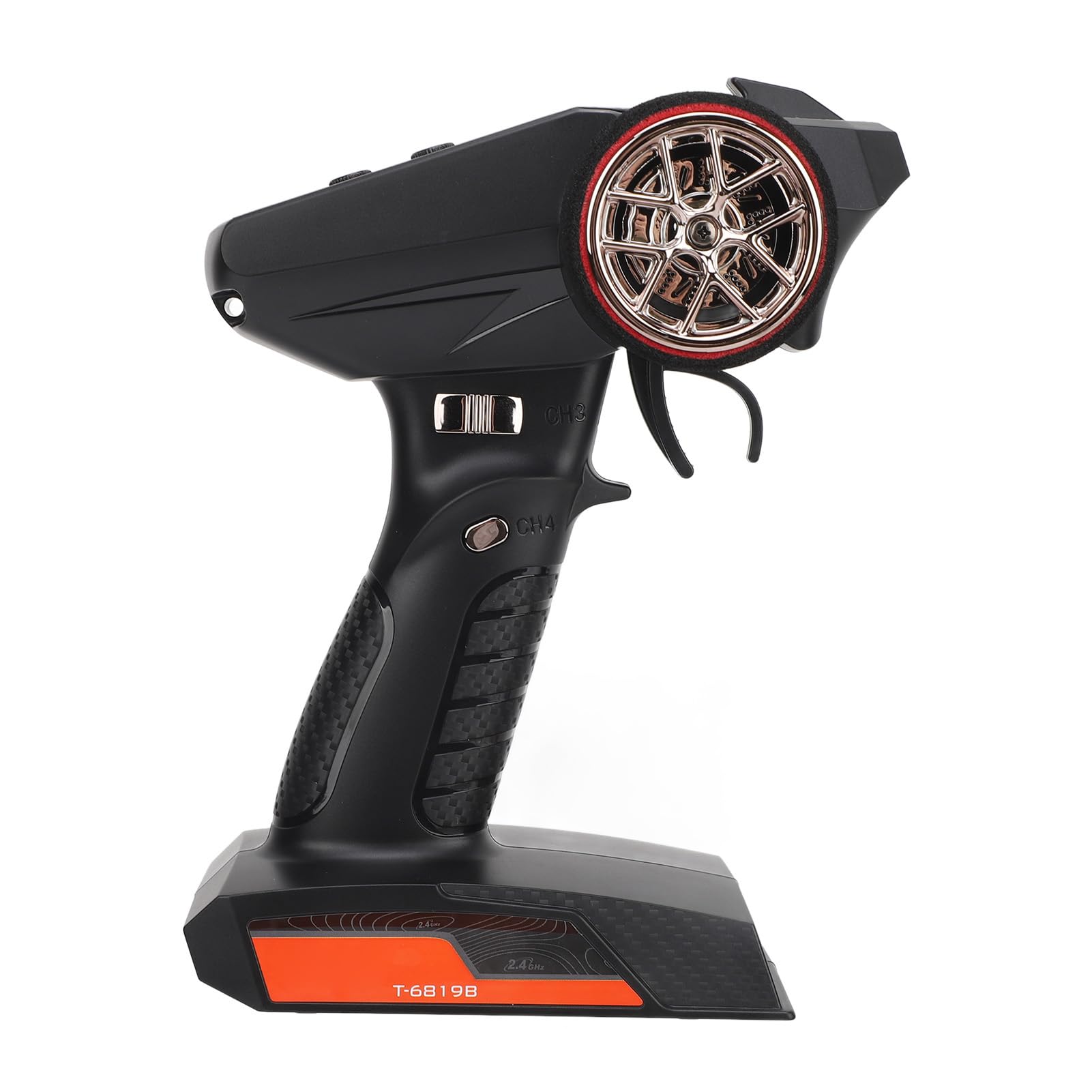 Drfeify Remote Controller, 2.4GHz 7 Channels RC Radio System Transmitter with Receiver for RC Car Boat  Perfect for Beginners and Professionals Outdoor & Indoor Use