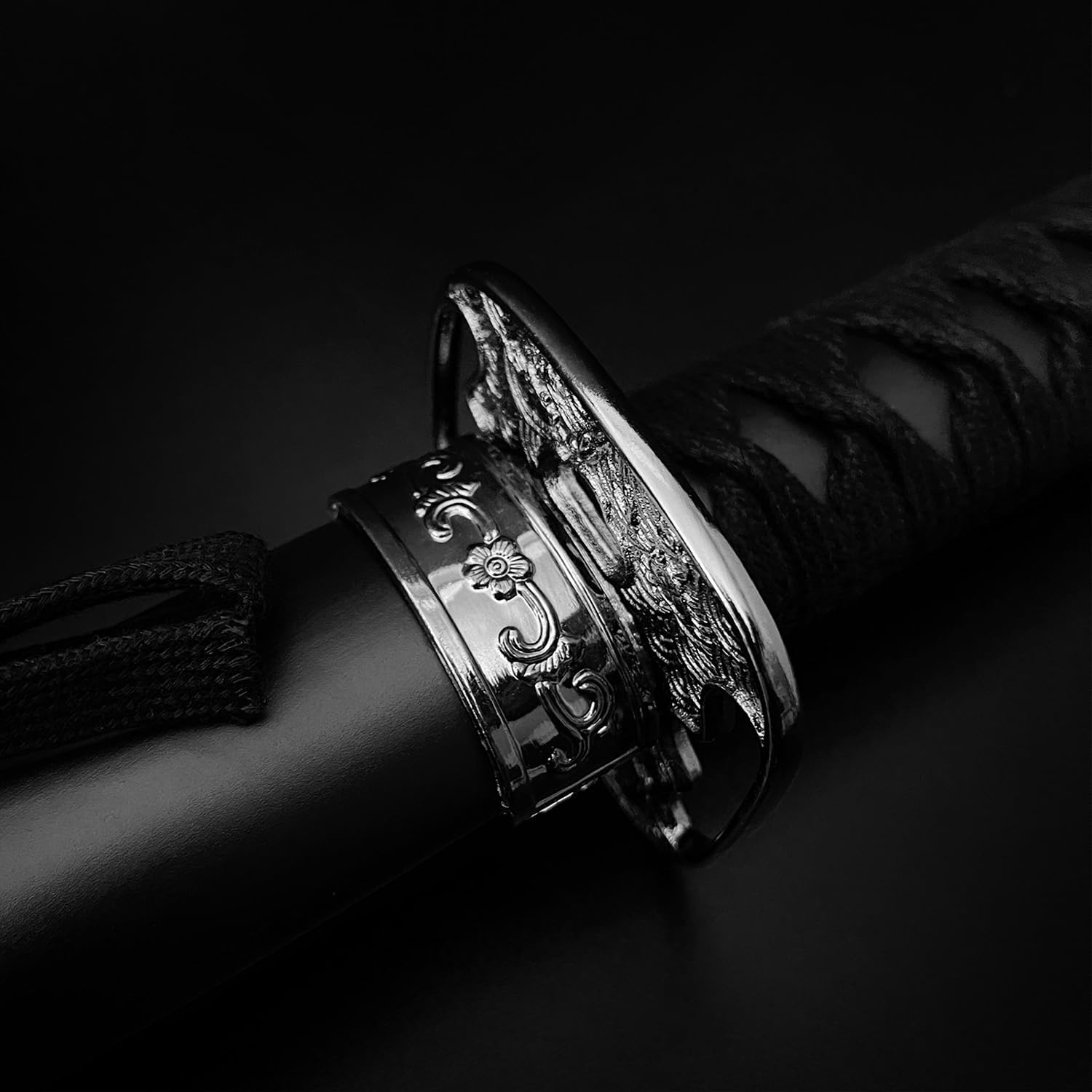 PS 40 Inch Last Samurai Japanese Katana Style Sword, Engraved Honor Scabbard Design, Traditional Display Collectible, Gift Item, Outdoor Swing Practice Piece