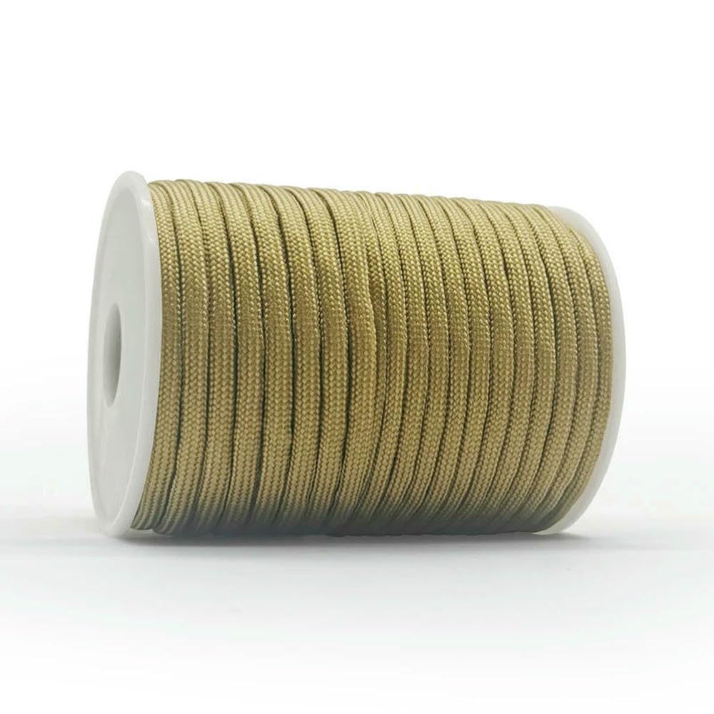 Abschleppseil, 7-Kern 550 Paracord 4mm Fallschirmschnur 30M-100M Outdoor Camping Survival Seil Kit(03,100M)