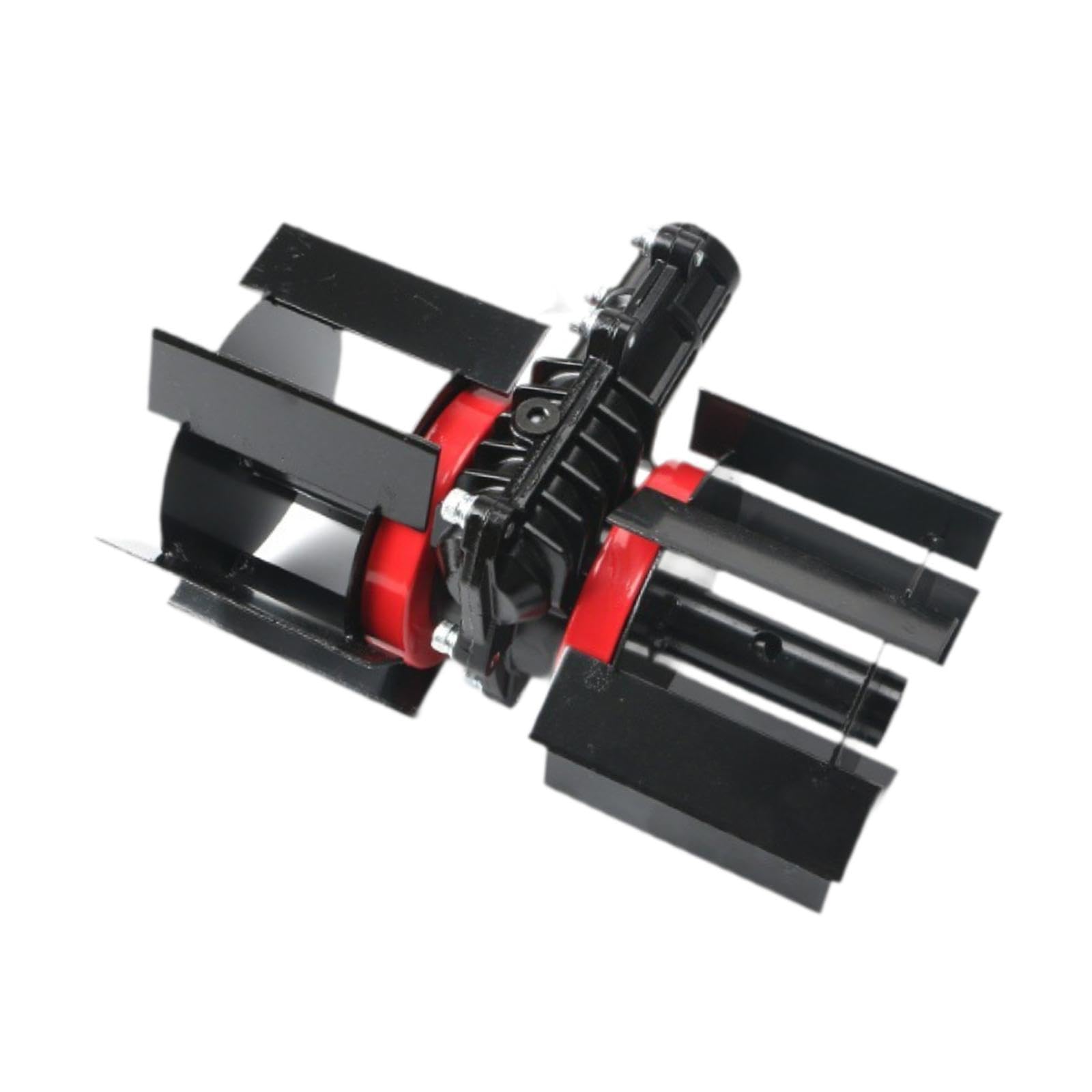 KESOTO Cabezal para Cultivador Rotatorio de Hierro para Desherbado Eficiente Herramienta Manual para Y Mezclar Suelo Accesorio para Cortacésped Y Prep, 34cmx15cm