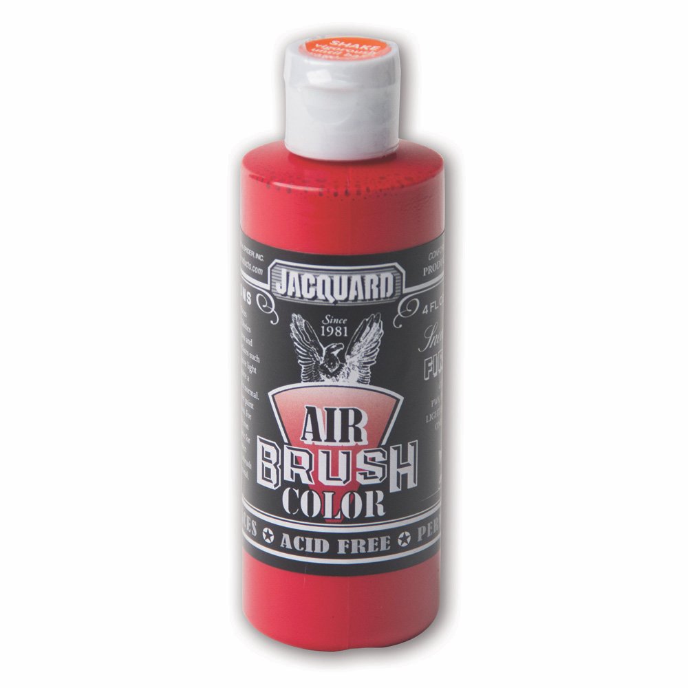 Jacquard Airbrush Color, 4 oz., Sneaker Series, Fire Red