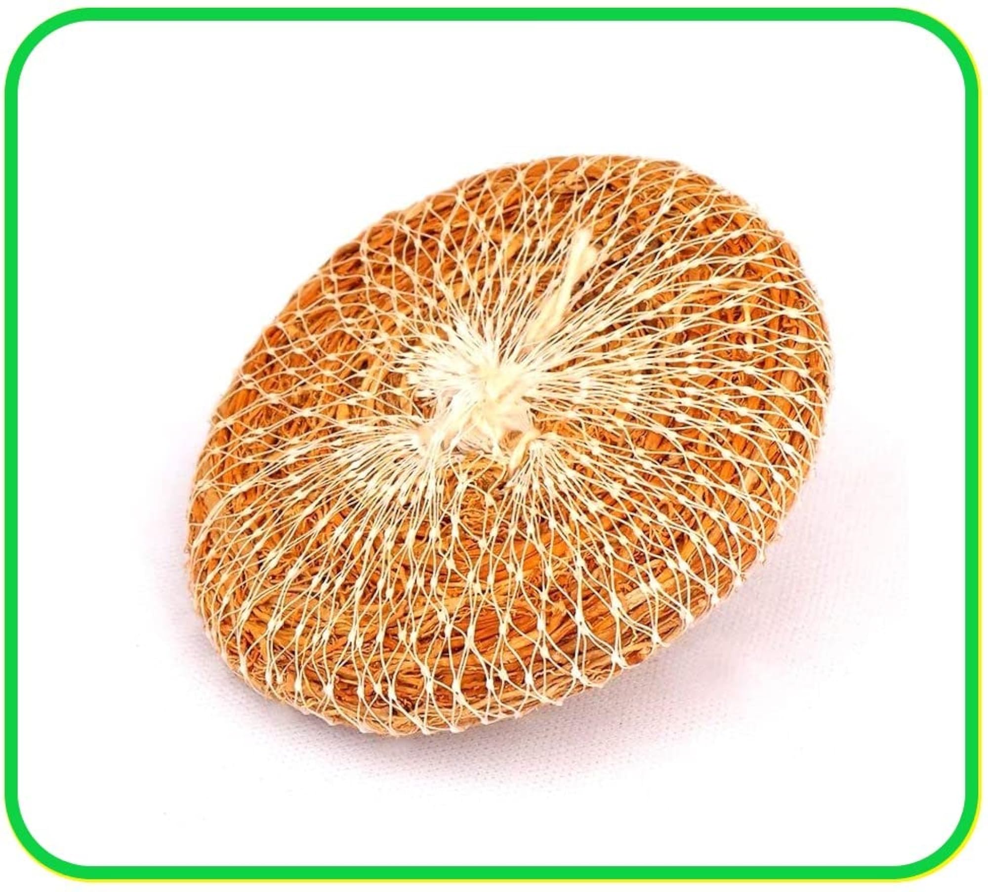 Natural Vetiver Bath Scrubber, Pack of 3, Exfoliating Tool