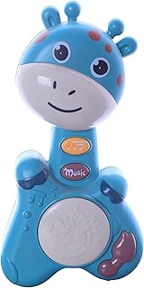 Giraffe Sound Toy For 6 Month And Above - Genzari Beige