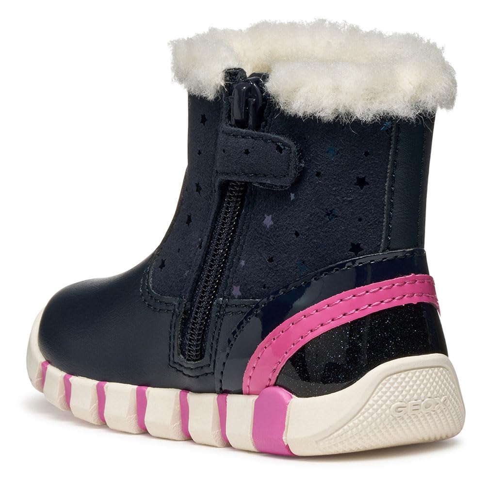 Geox B Iupidoo Girl, First Walker Shoe Bebé-Niñas