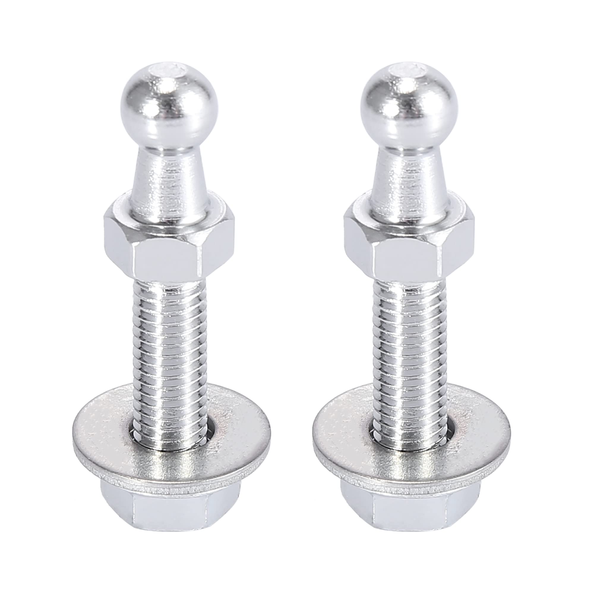 X AUTOHAUX 2 Set 10mm M8x30mm Car Gas Strut Ball Studs for Gas Struts Shocks