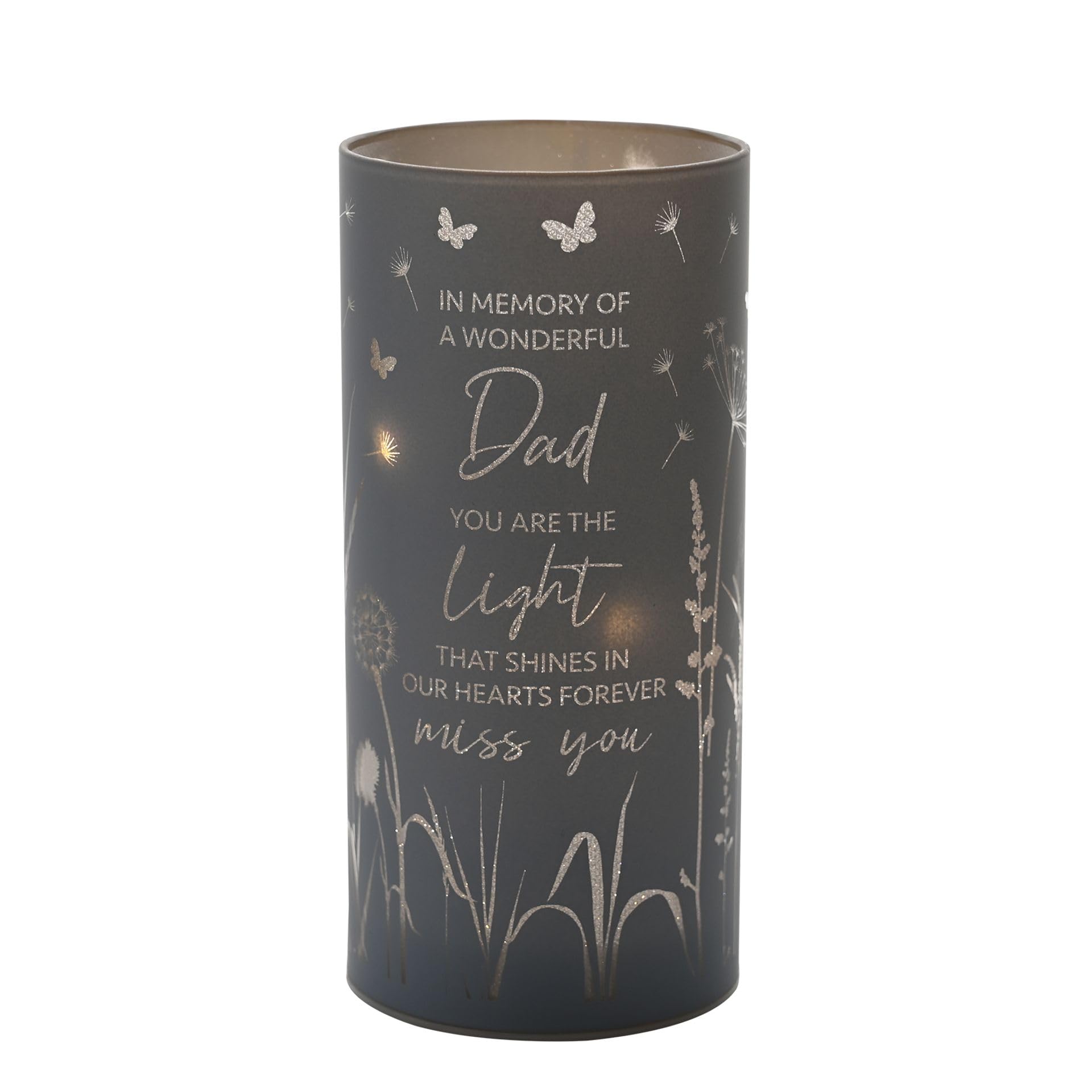 Widdop Thoughts of You LED Memorial Tube Light - Dad - Commemorative Light Present Memory Sentimental Message - Image 2
