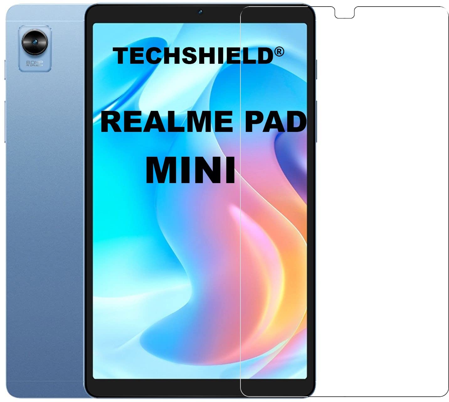 TECHSHIELD Tempered Glass Tablet Screen Protector Compatible With Realme Pad Mini (8.7 Inch) (2022) (B0BCYWVTYZ) Amazon Price History, Amazon Price Tracker