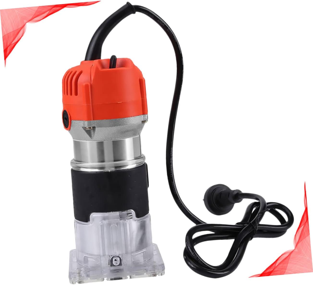 800w Wood Slotting Machine Electric Wood Router Trimming Tool for Accurate Grooving Durable and Shock-resistant for Woodworking Projects Us Plug